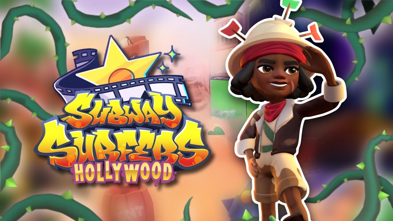 SUBWAY SURFERS PLANT INVASION CHALLENGE IN HOLLYWOOD 2024!!!