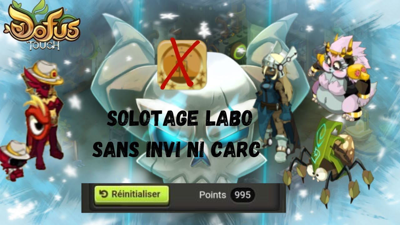 ⚔️ SOLO LABO SRAM  😱 | Sans invi, sans stats, sans pitié ! | Missiz, Korri, Fuji - Dofus Touch