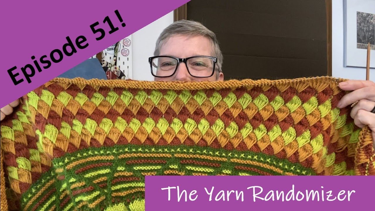 Episode 51 - The Yarn Randomizer - Christmas Cast On done! And Bare Naked Wools on the needles!