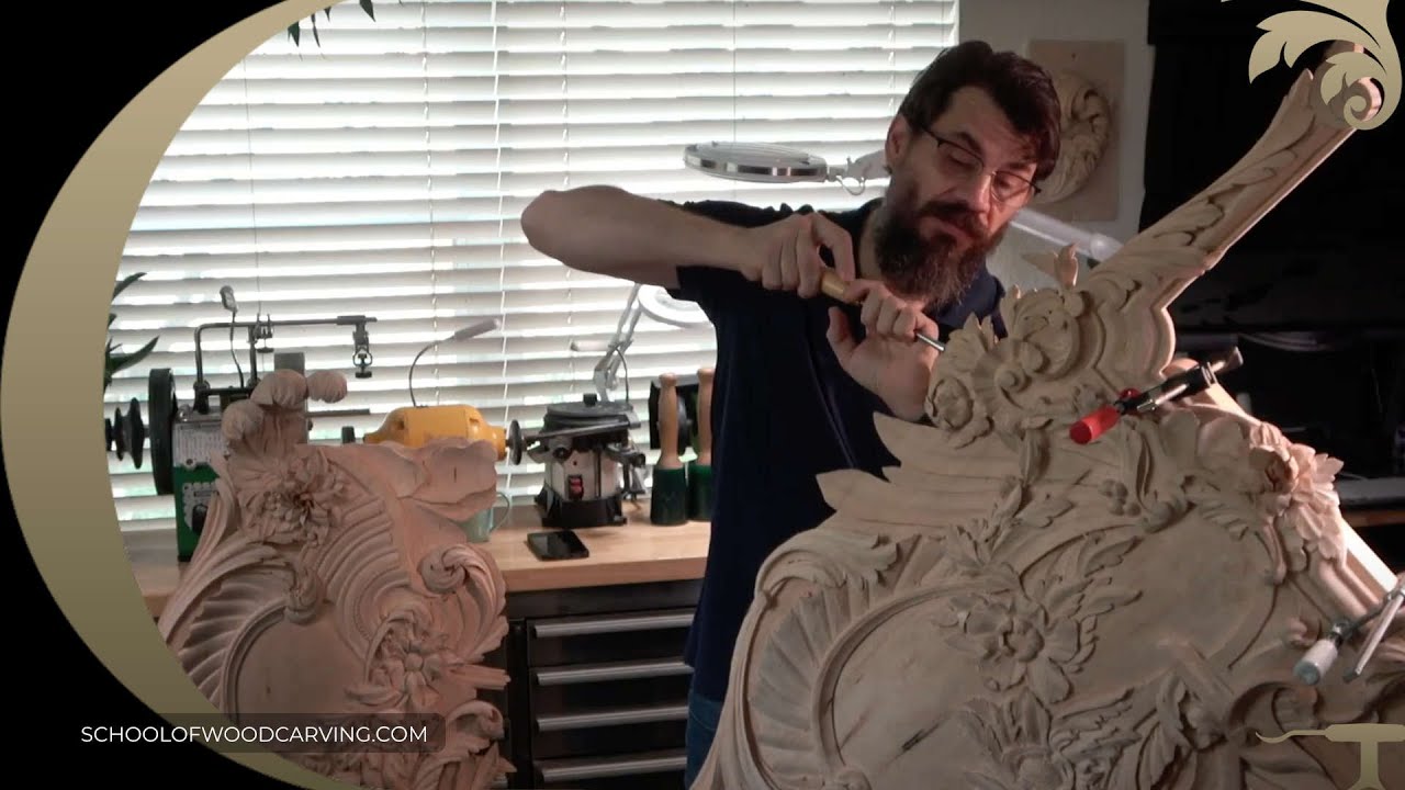 Live - Wood Carving with Alexander Grabovetskiy - Golden Ratio in Wood Carving