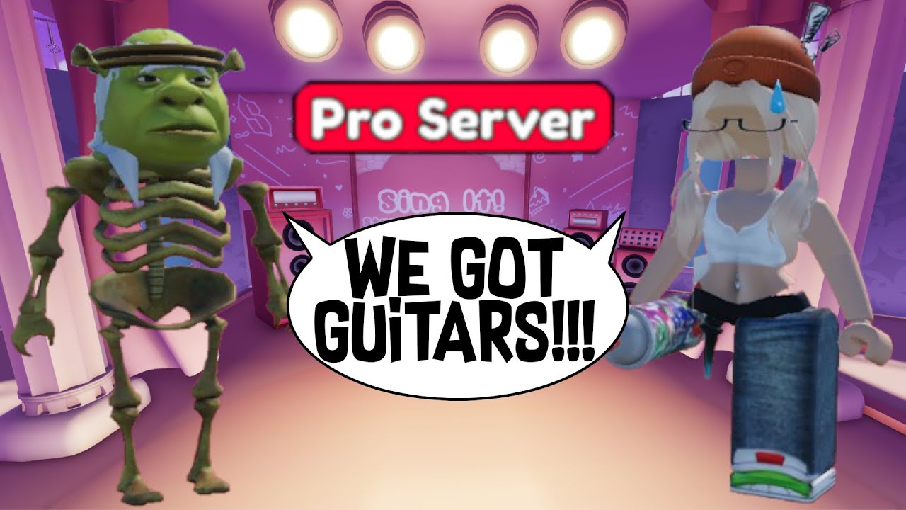 SINGING BATTLES in PRO SERVERS on Roblox Sing It: Karaoke 3🎤🎹