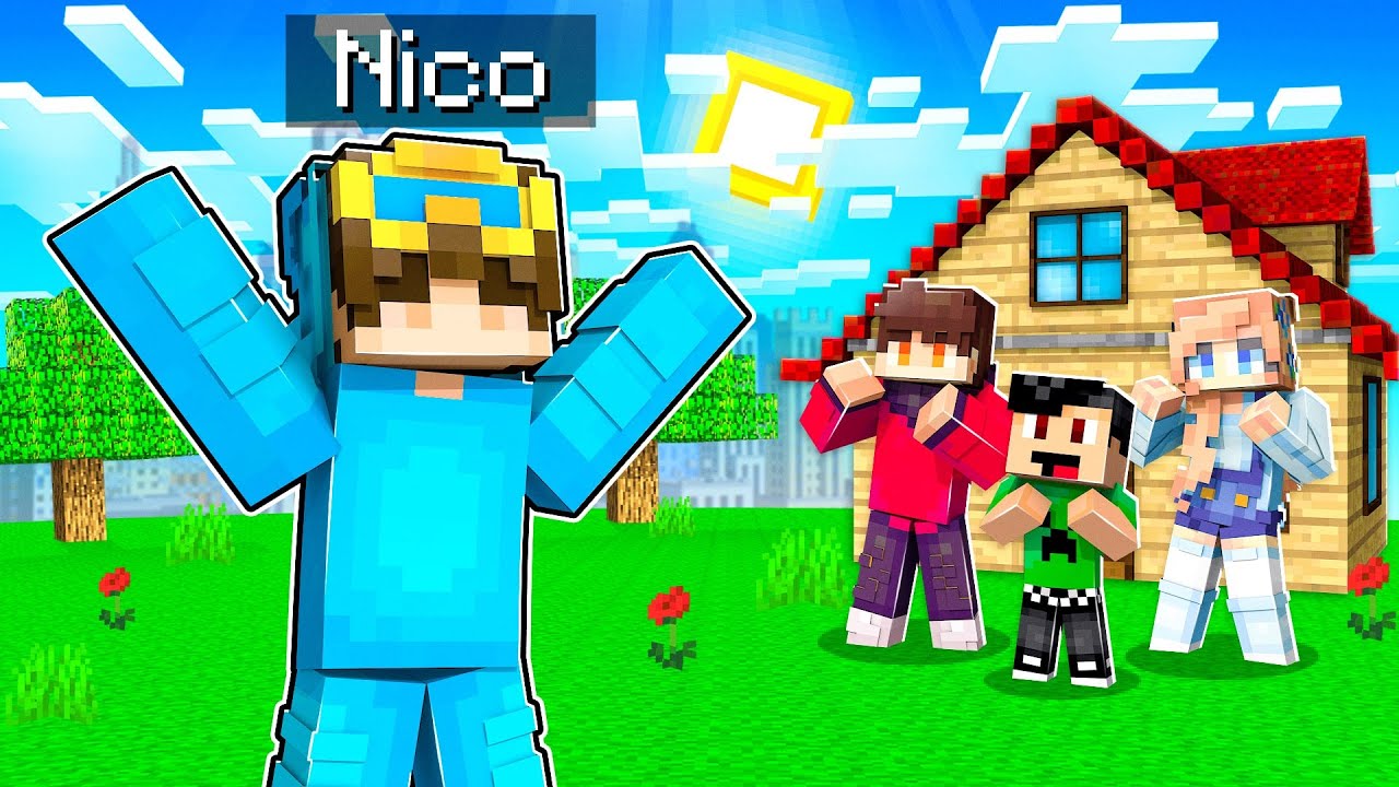 Nico Visits Minecraft Block City!