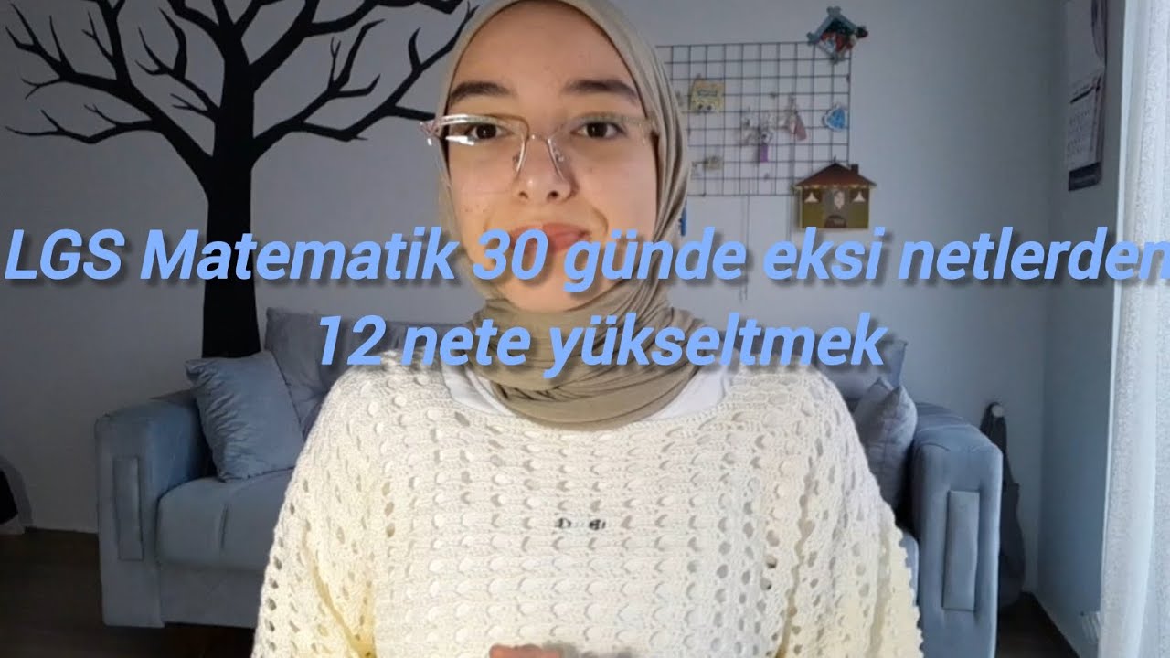 LGS Matematik 30 günde eksi netlerden 12 net yükselmek#lgs2025
