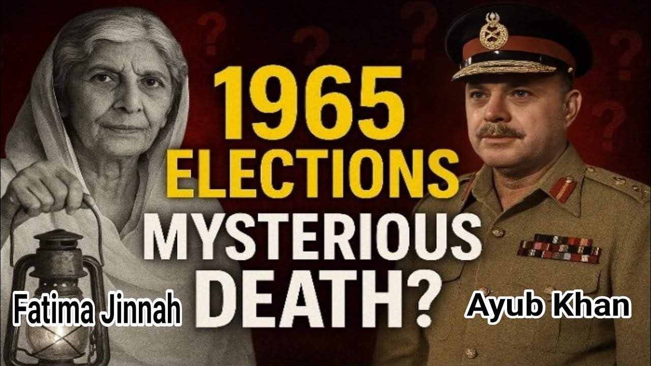 Rigged Election & Mysterious Death   Fatima Jinnah vs Ayub Khan