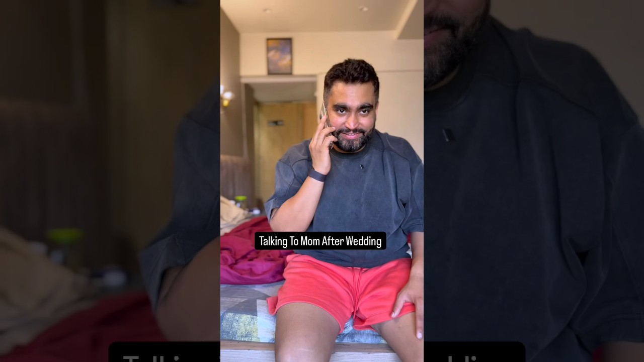 When I talked with her mom after marriage 😅😅 || #virajghelani