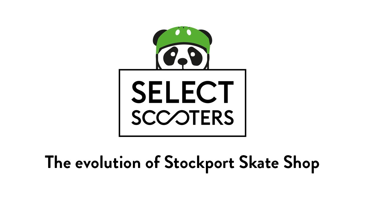 The evolution of Stockport skate shop into Select Scooters - Website Introduction