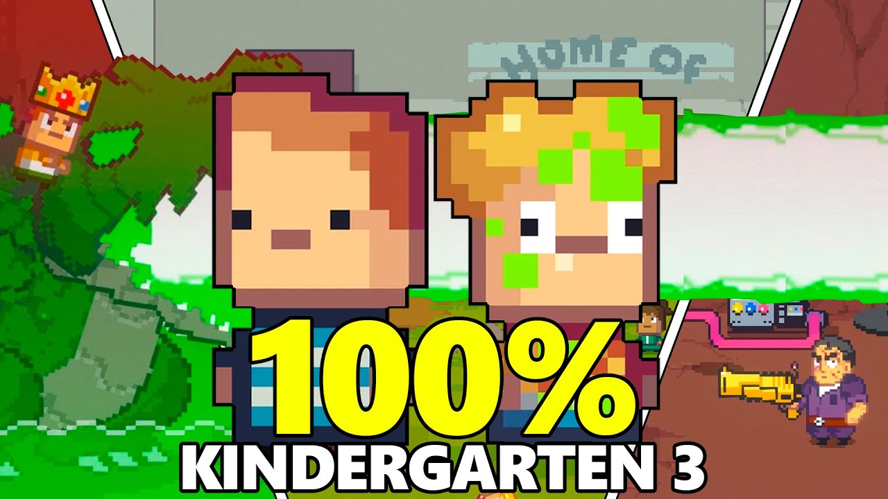 Я Прошёл Игру Kindergarten 3 на 100%