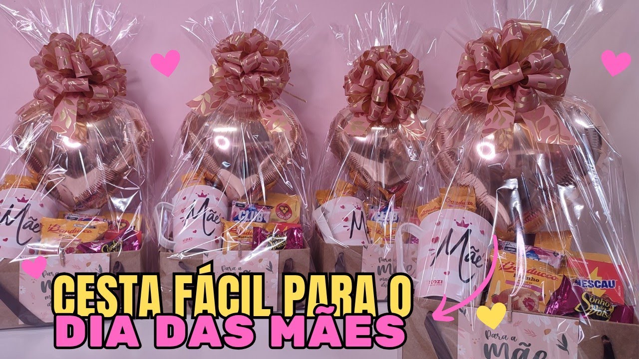 PRESENTE F&Aacute;CIL PARA O DIA DAS M&Atilde;ES 2025 ❤️ PASSO A PASSO.