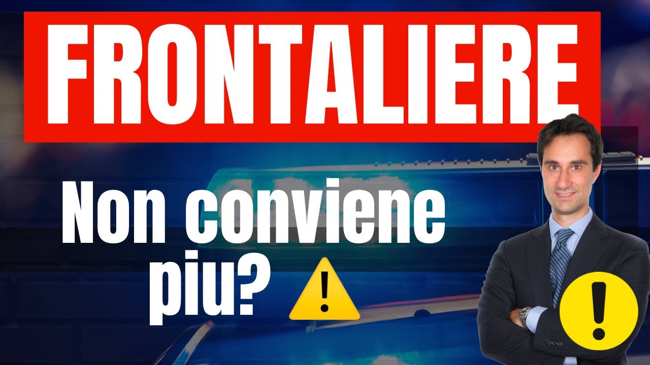 🚨FRONTALIERI SVIZZERA TASSE: NON È PIÙ CONVENIENTE? Ecco I CALCOLI DA FARE