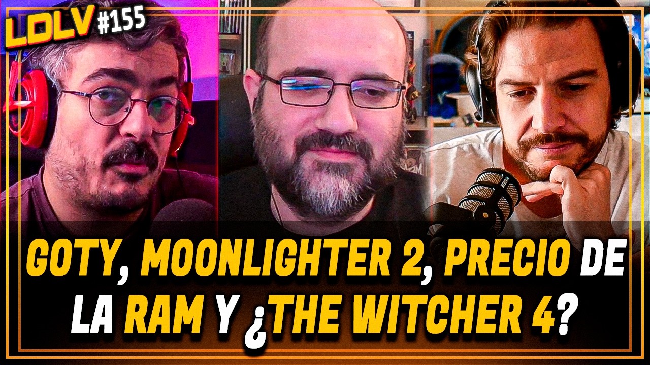 LDLV 155 - ¿Qué podríamos esperar de The Witcher 4? Precio de la STEAM MACHINE y RAM. GOTYs de L0k0