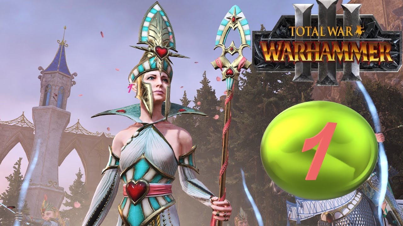 (Radious mod) Total War: Warhammer 3. # 1. Алариэль. Сложность 