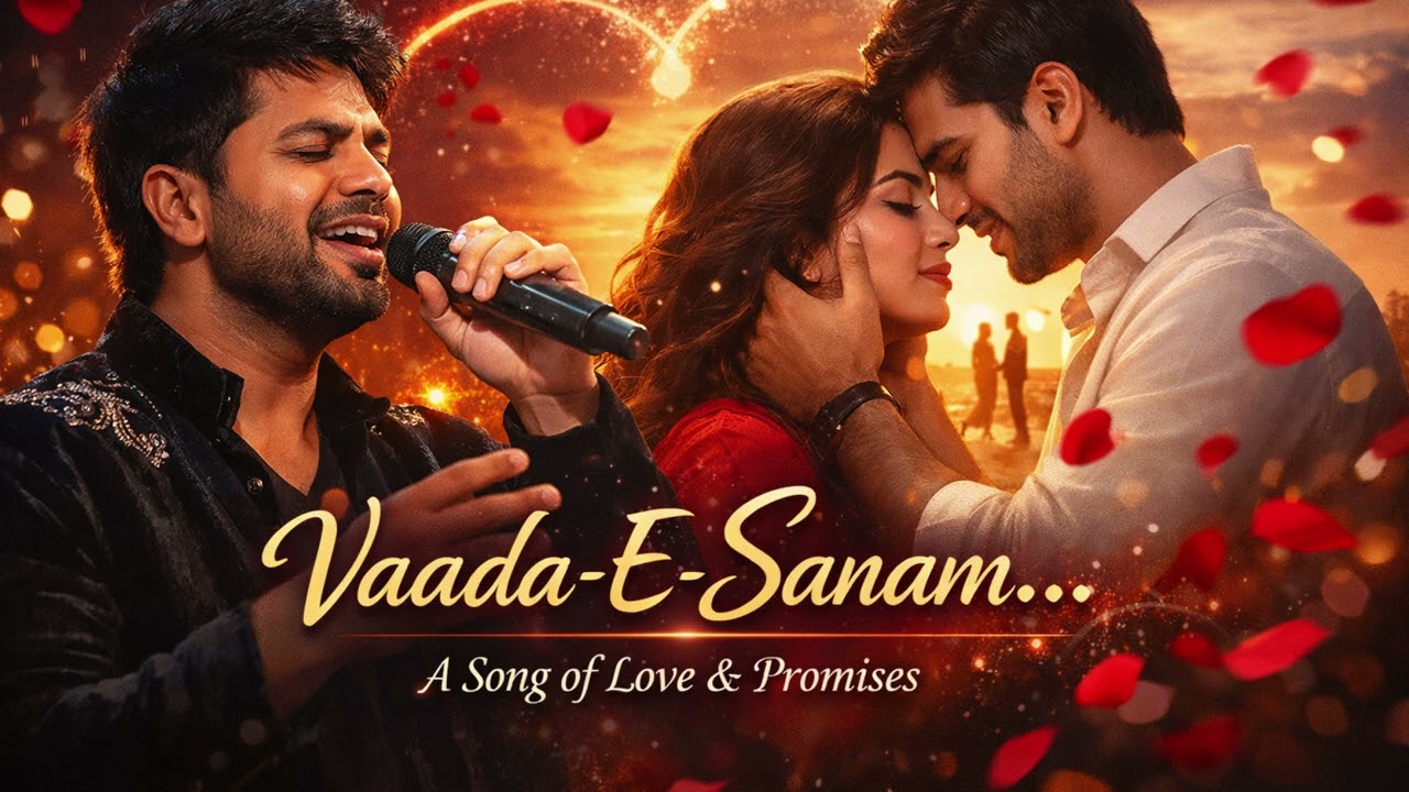 Vaada E Sanam | HindiSong | BollywoodFusion | RomanticSong | LoveSong | HindiMelody| PassionateLove,