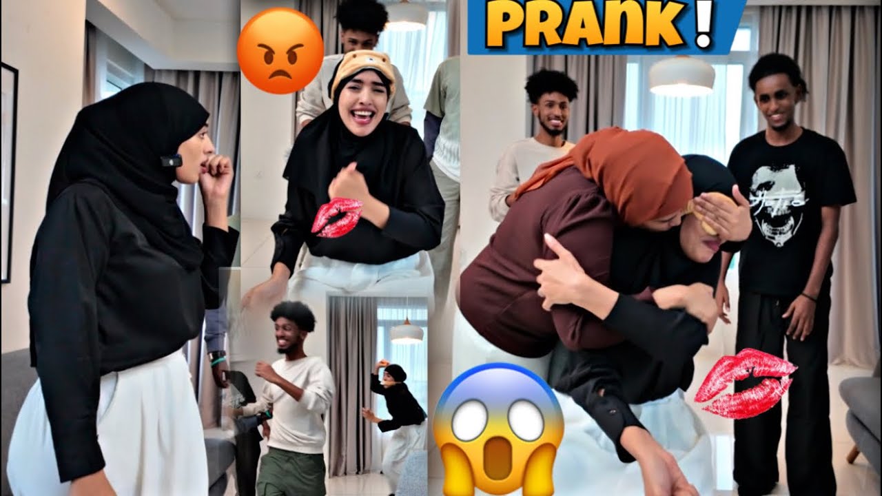 PRANK KII UGU XUMAA AMIIRO YAA KU SHUMIYAY ANAGA AYEE NO MALEESE QOSOLKA ADUUNKA😂😂..?