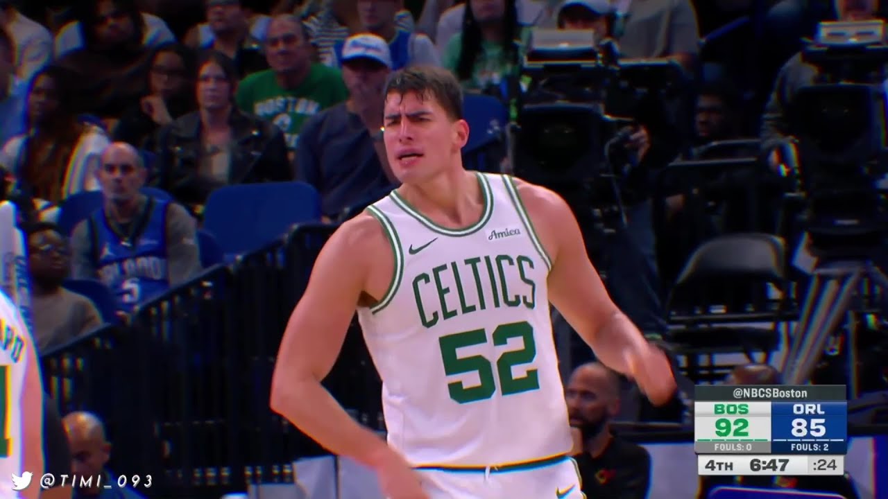 Лучшие моменты Луки Гарзы против &laquo;Орландо Мэджик&raquo; (16 очков, 8 подборов, 3 передачи) | Сезон НБА ...