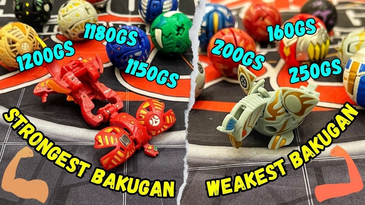 The Strongest & Weakest Bakugan In My Collection!