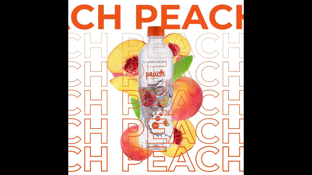 Flavored water-Peach