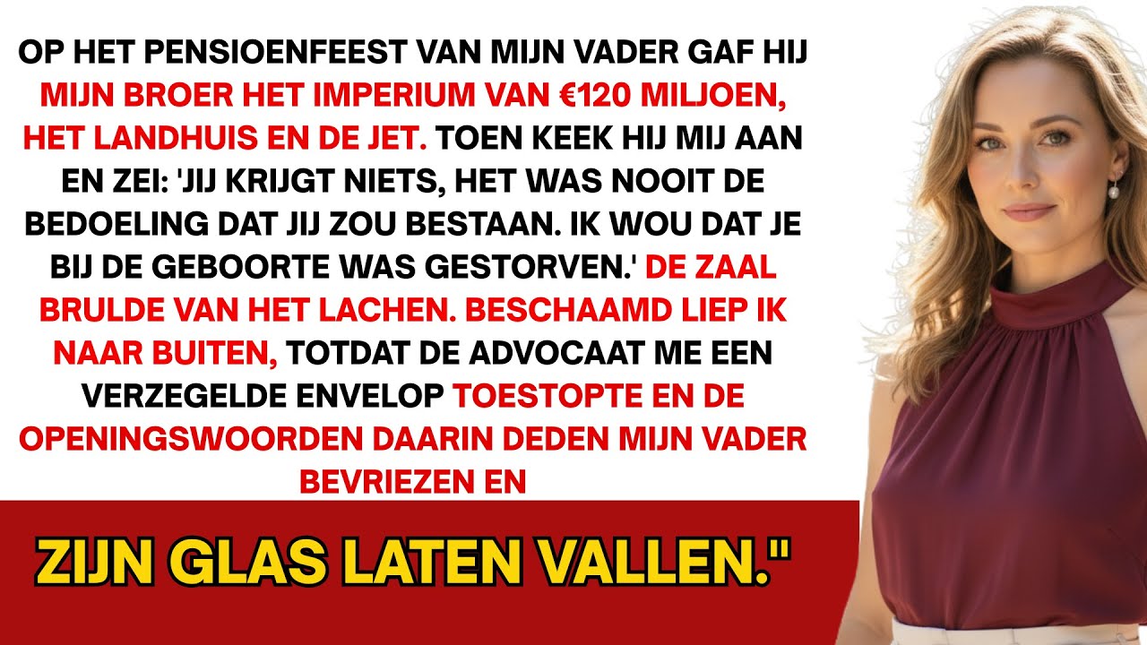 Mijn vader gaf me niets, zei dat ik moest sterven—toen een geheime brief m'n lot voorgoed veranderde