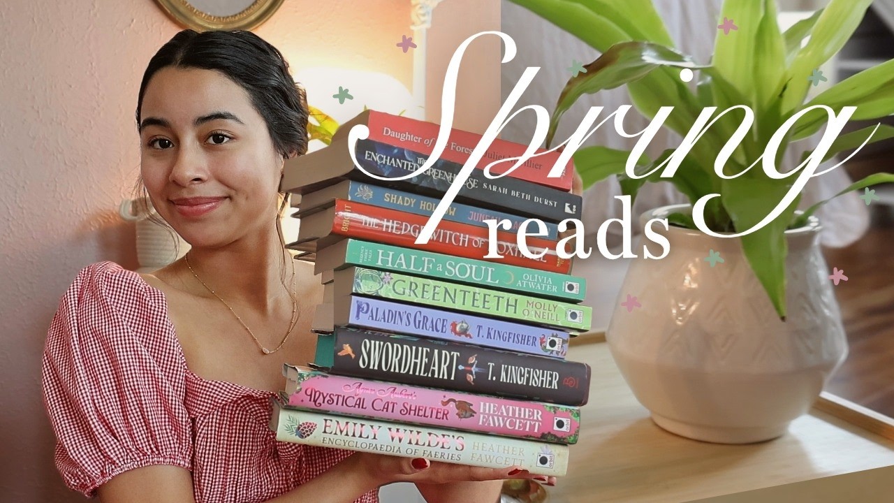 Рекомендации книг на весну 🌷 причудливые и уютные книги