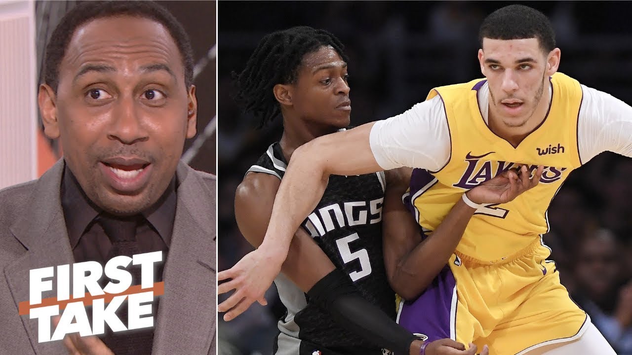 Lonzo Ball needs to be more like De’Aaron Fox - Stephen A. | First Take