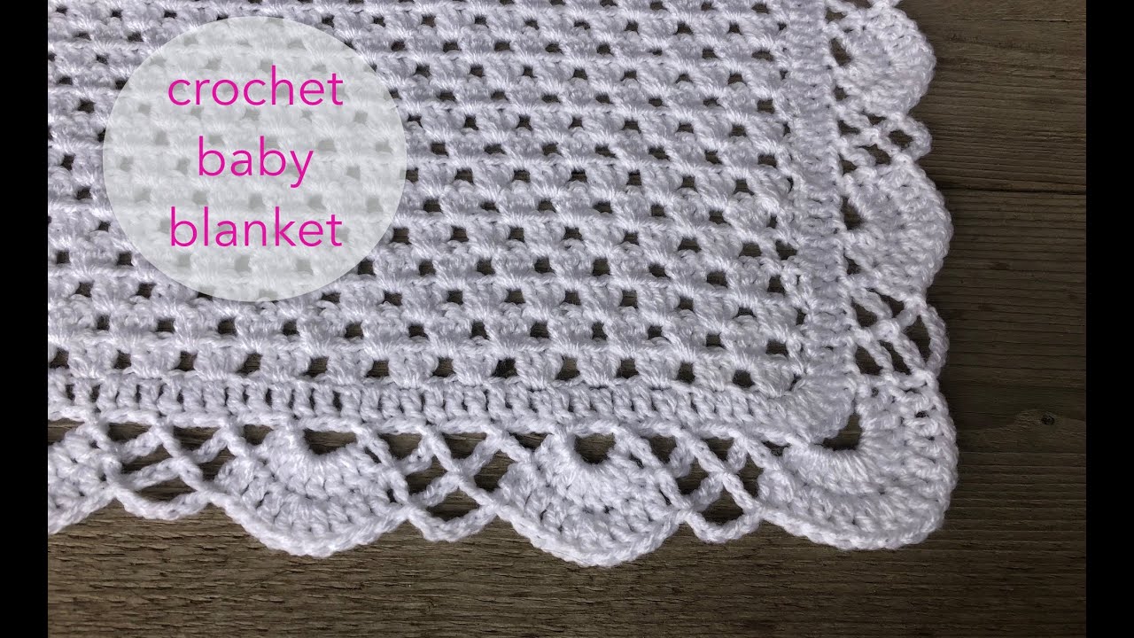 crochet baby blanket - free crochet pattern