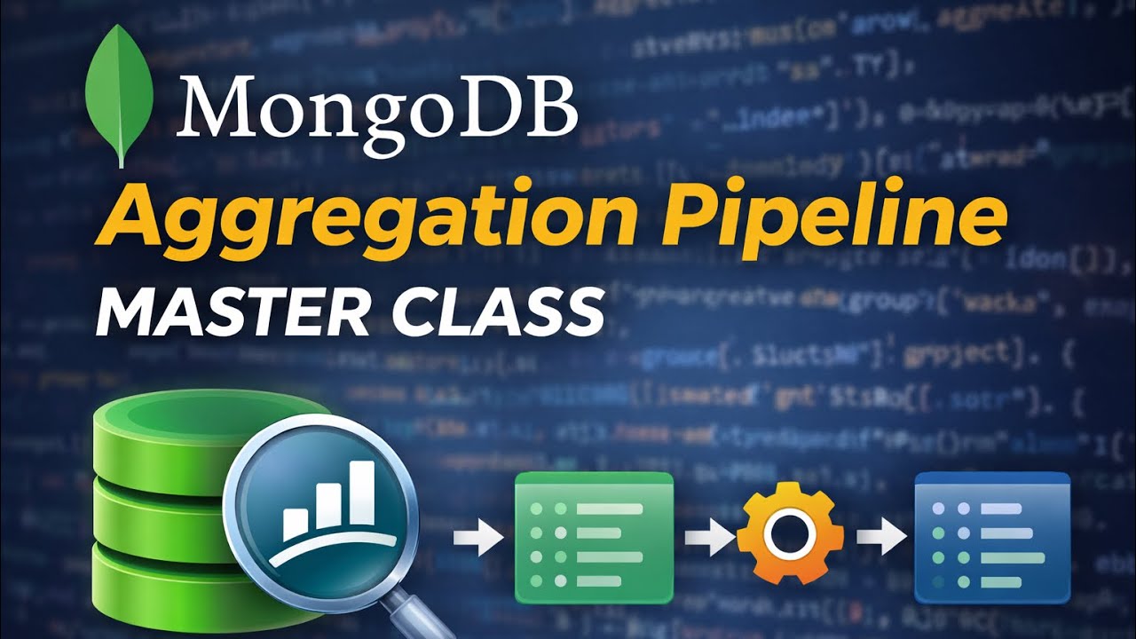 MongoDB Aggregation Pipeline Masterclass | Fundamentals for Scalable & Performant Queries