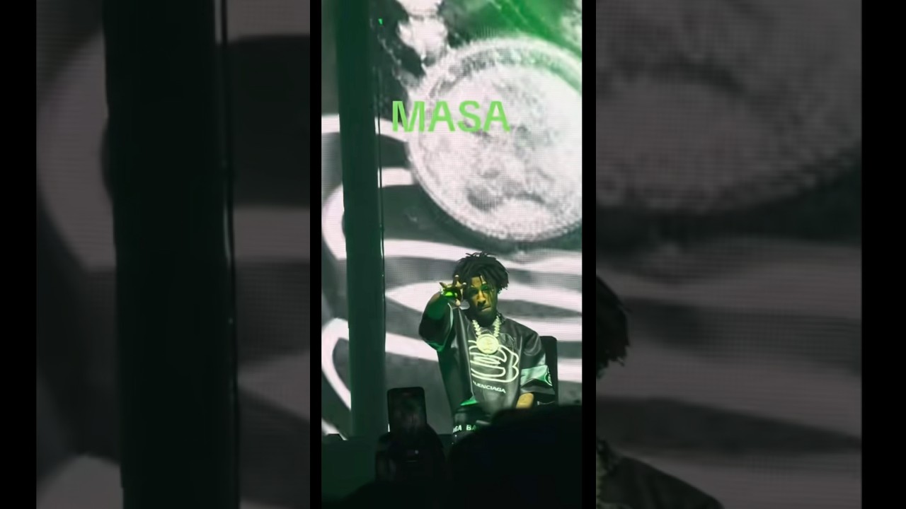 NBA Youngboy Performing “Life Support” in “MASA” Tour Concert Live in Dallas, TX 