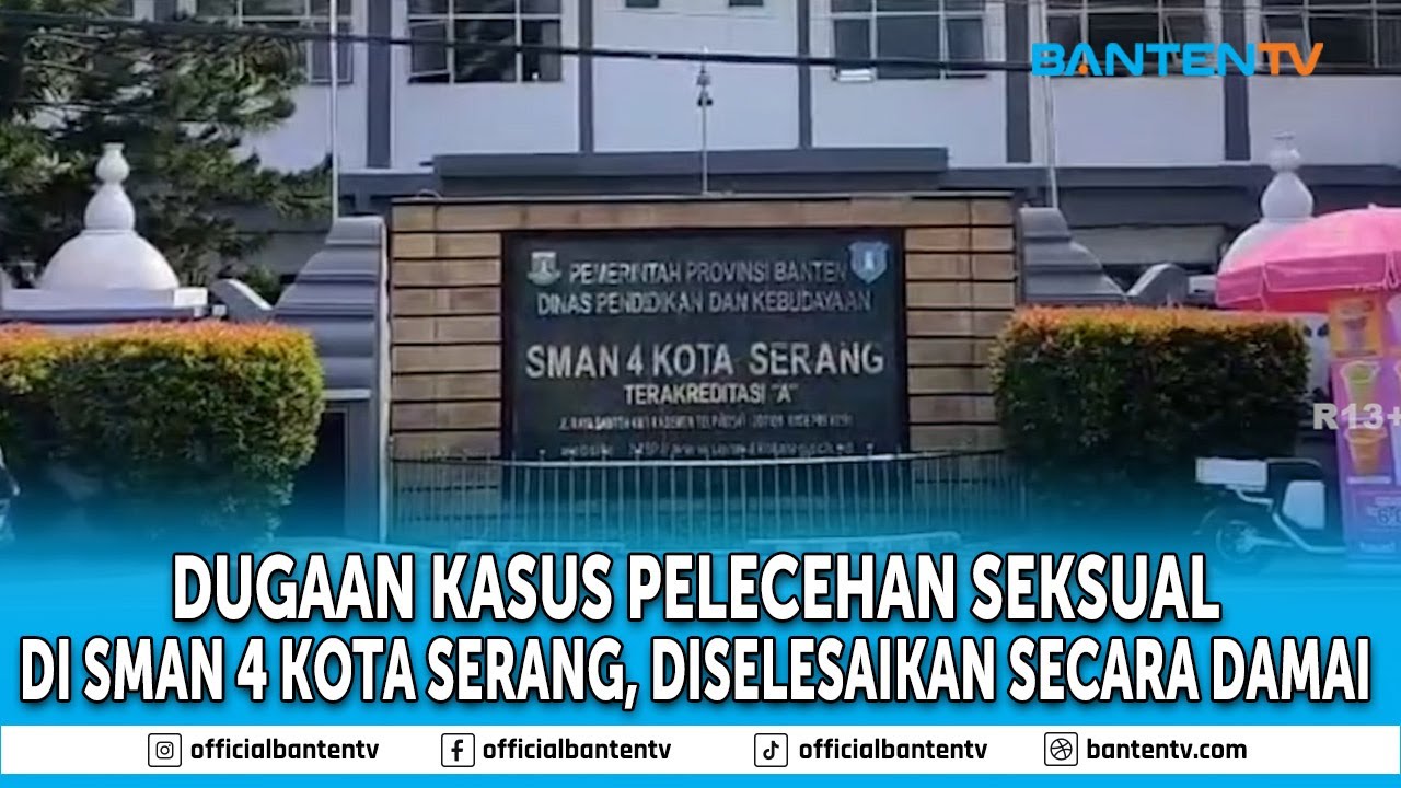 MANTAN KEPALA SMAN 4 KOTA SERANG AKUI ADANYA KASUS PELECEHAN SEKSUAL
