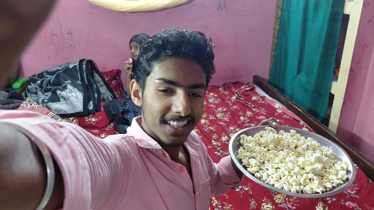 Popcorn ki party 🥳🎉 || new vlog. ||