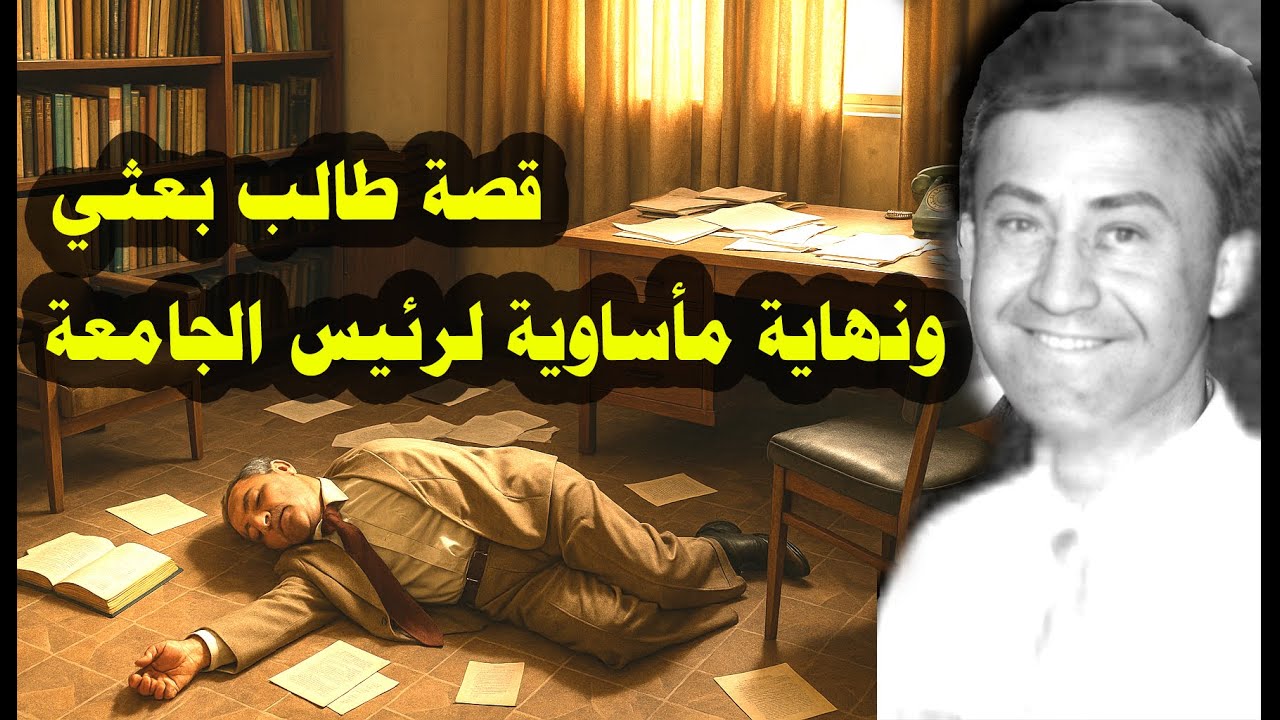 قصة طالب بعثي ونهاية مأساوية لرئيس الجامعة