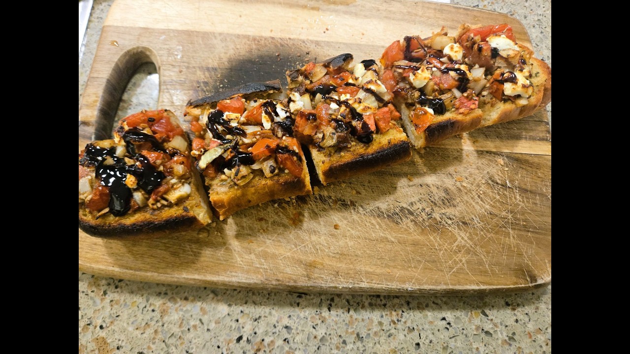 Cozy Cooking: Fresh Homemade Bruschetta