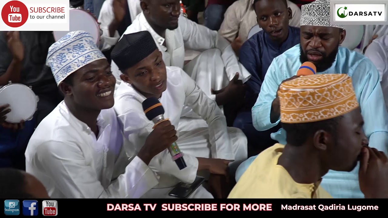 Qadiria Lugome Madrasa / Wakiwa Na Hassan Uwesu/ Kazi Kubwa Sana/ Maulid Mujitahida Magomeni 2020