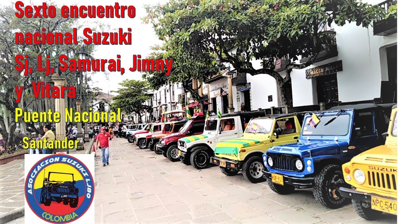 Suzuki Lj, Sj, Samurai, Jimny y Vitara, VI Encuentro Nacional-Puente Nacional, Santander.