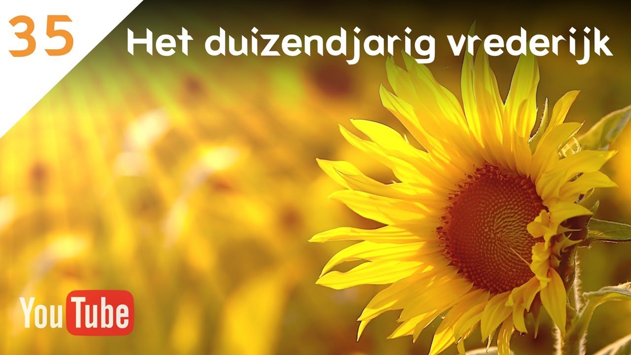 ZIE, IK KOM SPOEDIG (35) - Openbaring 20:1-3 - Het duizendjarig vrederijk