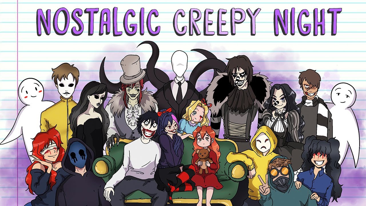 NOSTALGIC CREEPY NIGHT | Draw My Life