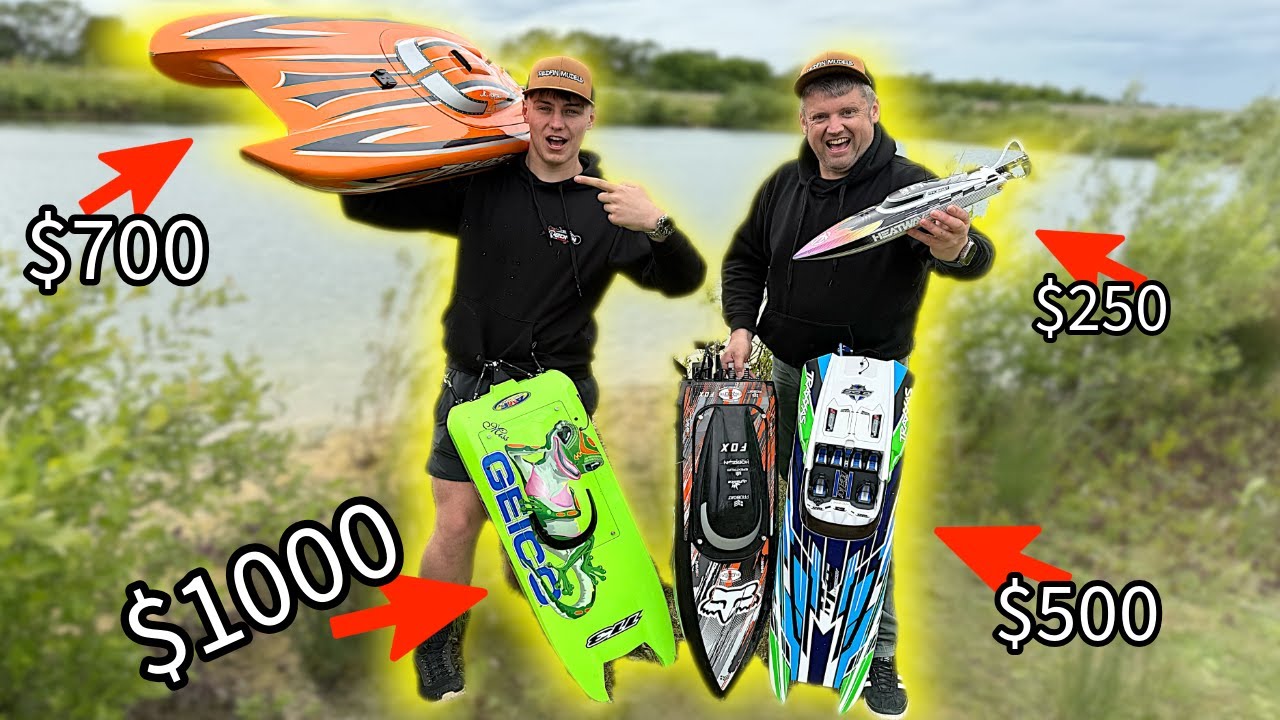 We Drive Some Of The Worlds Best Rc boats!!!