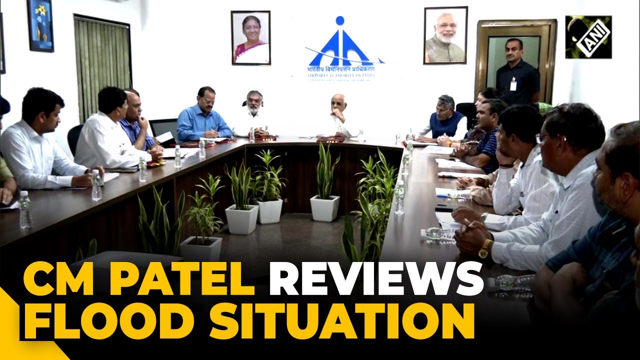 CM Bhupendra Patel reviews flood situation in several parts of Gujarat