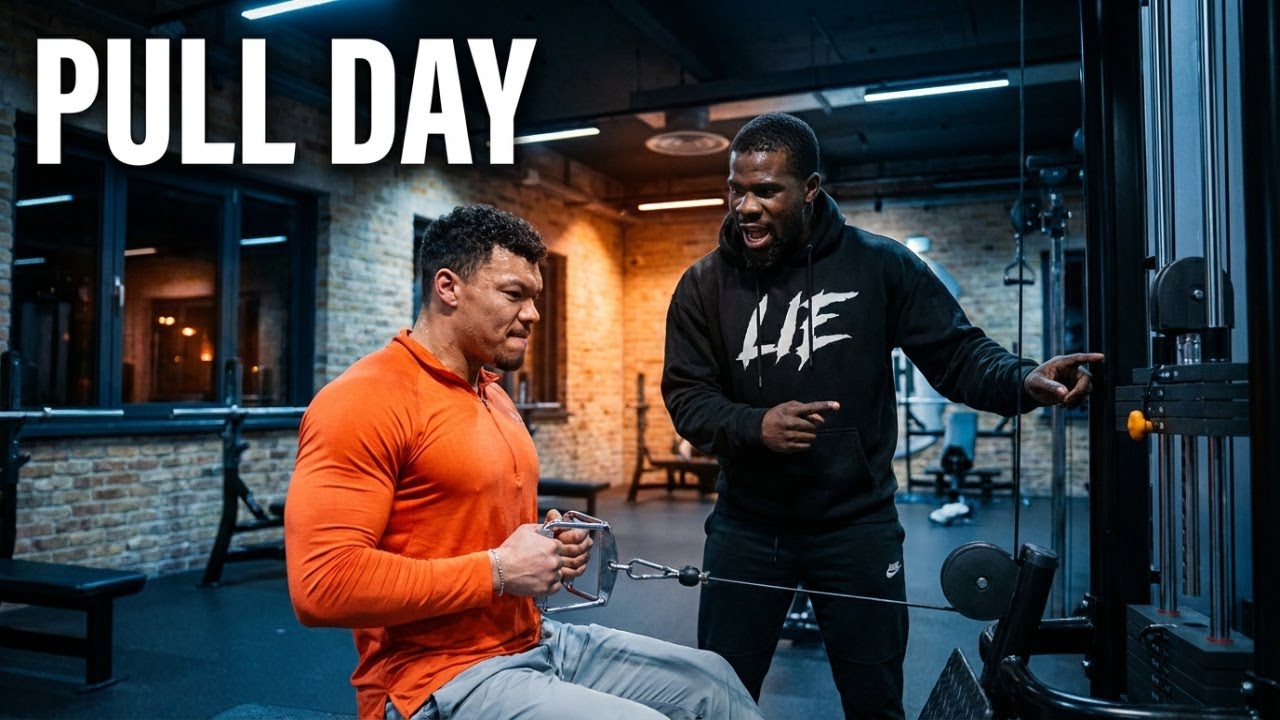 FULL PULL DAY WORKOUT | WITH COACH GABRIEL | GYM VLOG