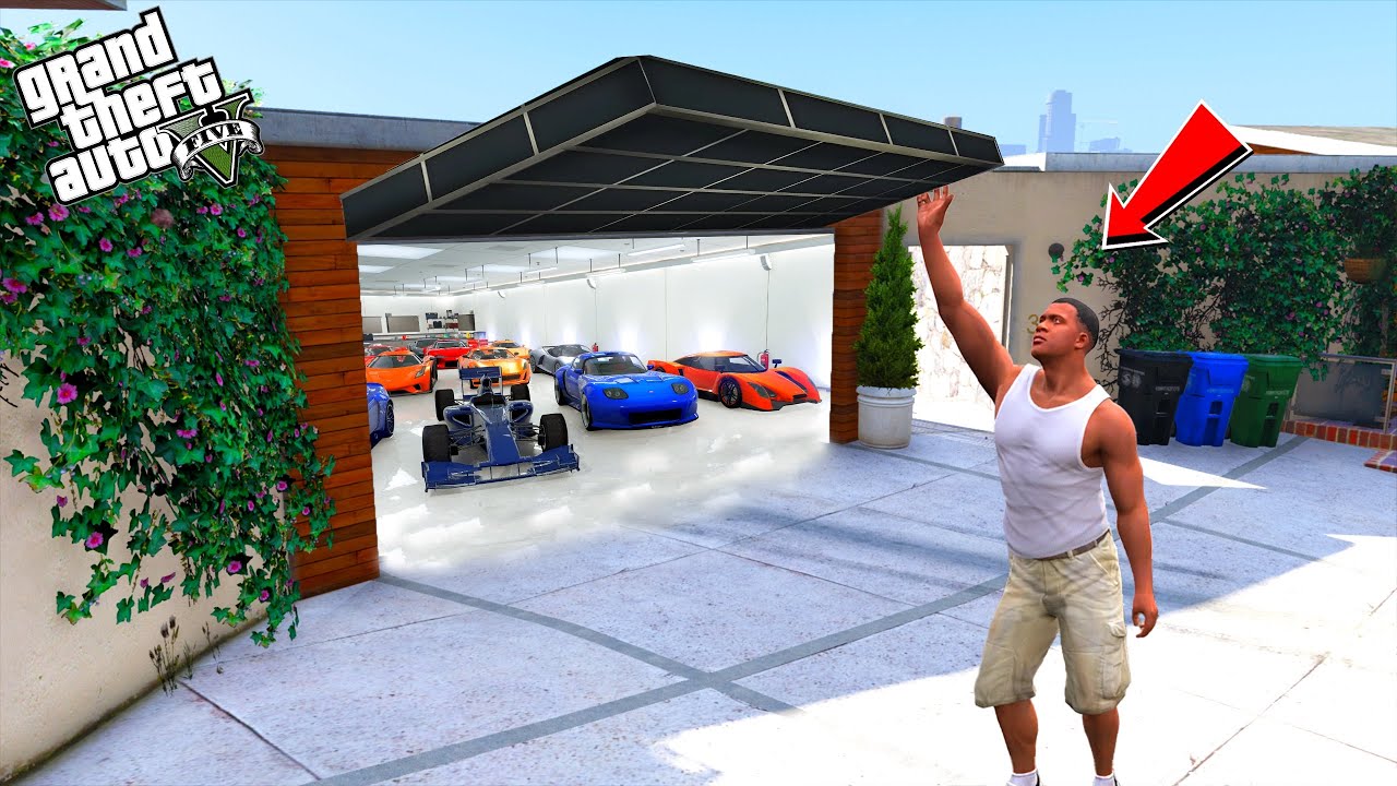Franklin Found The Most Secret Room Inside His Garage in GTA 5 || Gta 5 Tamil