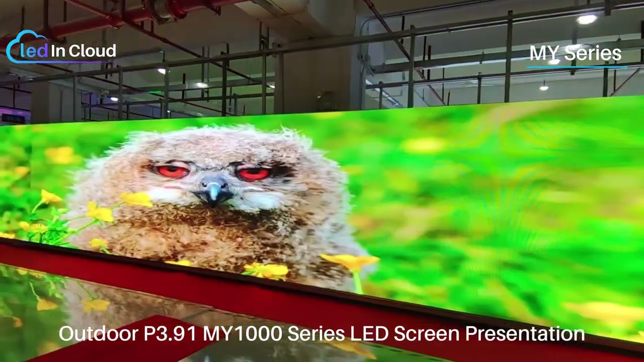 MY1000 Series P3.91 Outdoor Rental LED Screen | Full Screen Light-Up