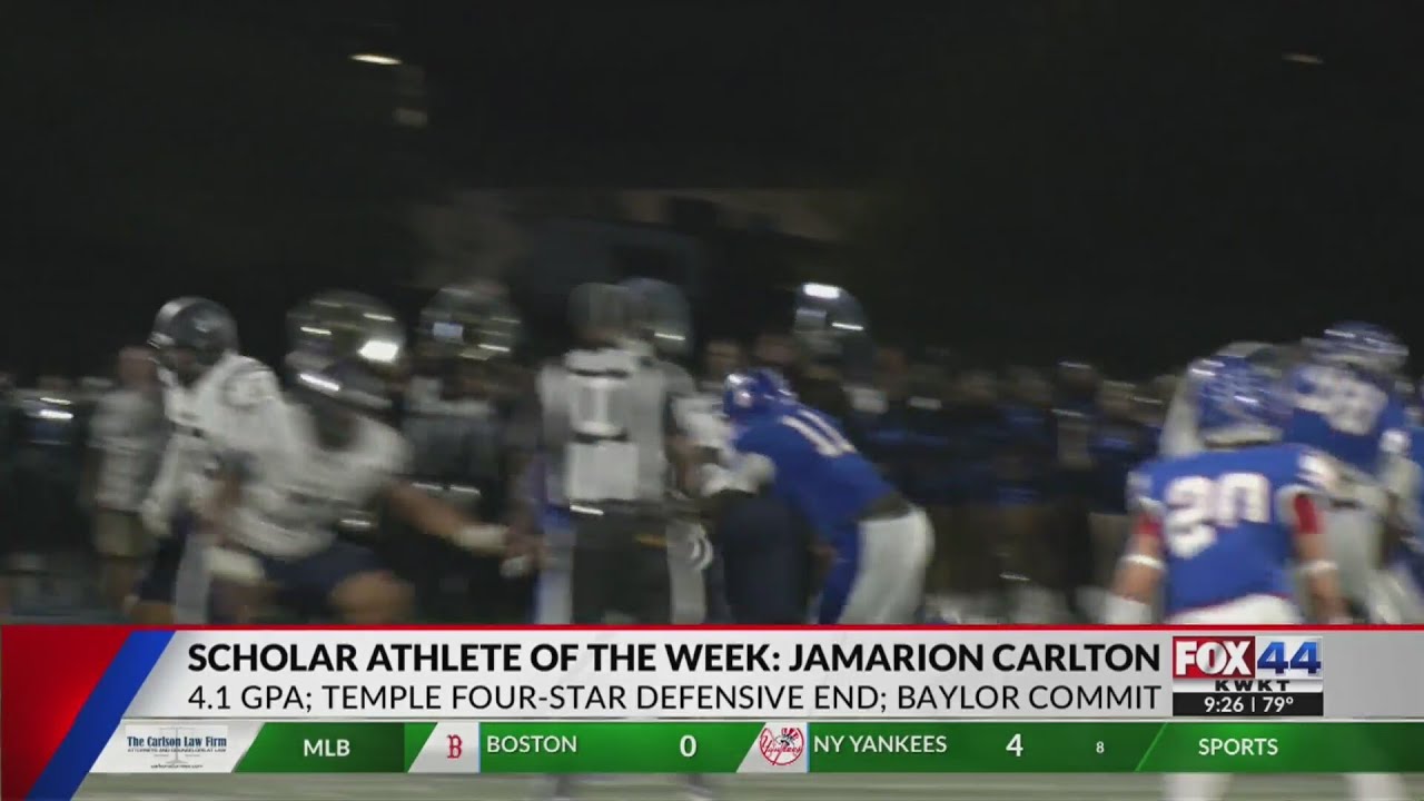 Scholar Athlete of the Week: Temple's Jamarion Carlton