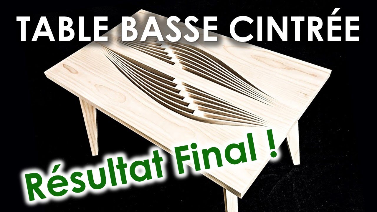 UNE TABLE BASSE ULTRA ORIGINALE!! Partie 3 | RÉSULTAT FINAL | Astuces Design