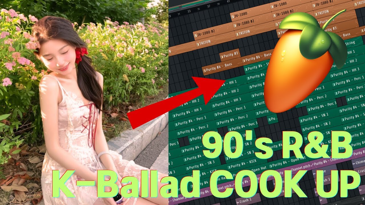 how to make 90s r&b, k-ballad (no talk) for percy, lawsy, jssr