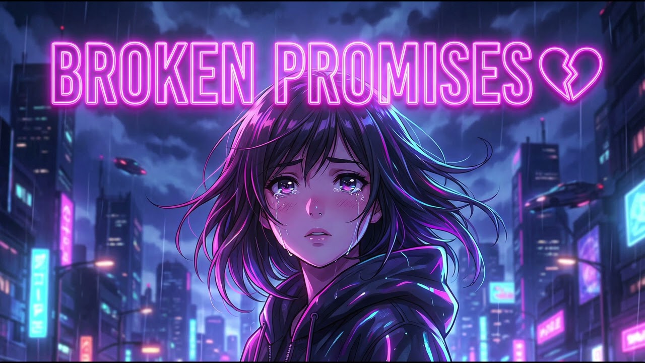 BROKEN PROMISES 💔 | Emotional Sped Up Pop Nightcore (Anime Vibes)
