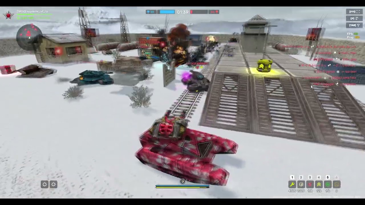 TANKI  ONLINE  - TWINS AND DICTATOR LEGACY - GAMEPLAY