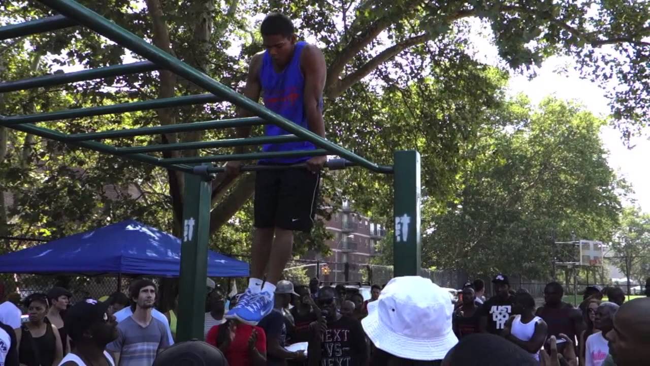 Pull Up Park Jam's Muscle Up Competition 2015 | Thats Good Money