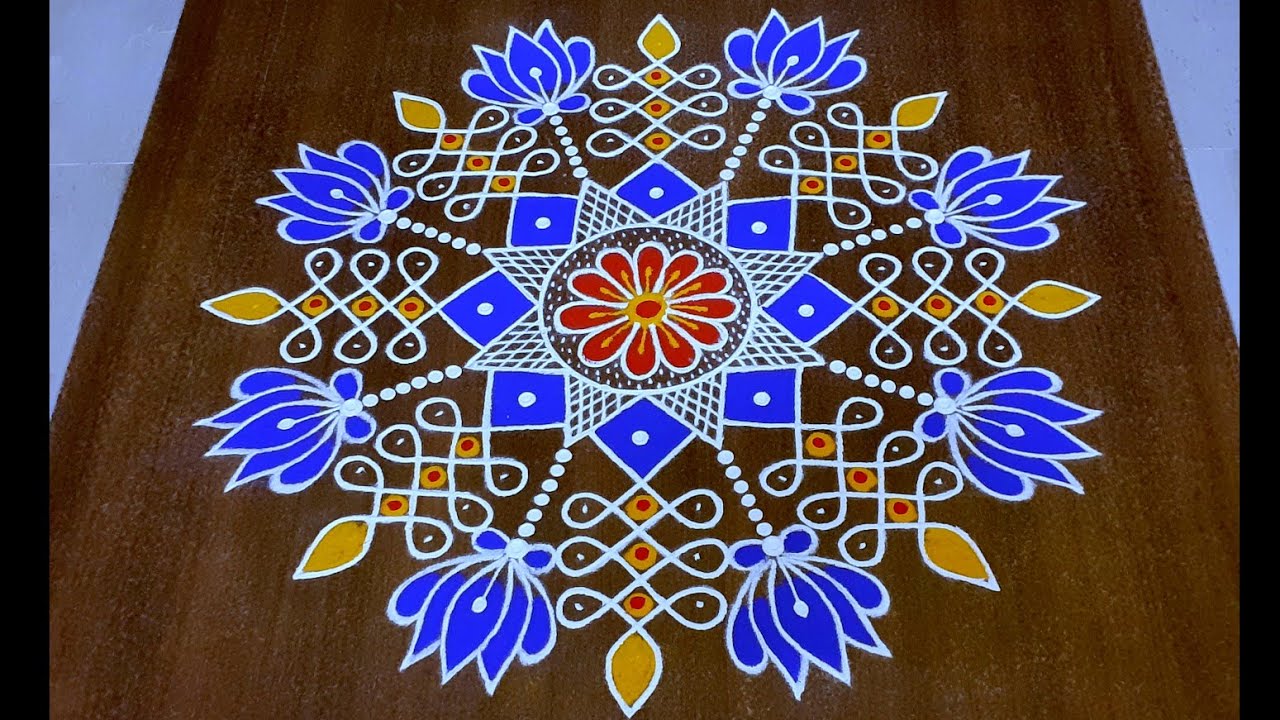 Competition muggulu 2026 🌸 Beautiful festival rangoli 🌸 Colourfull big rangoli design || Naa Rangoli