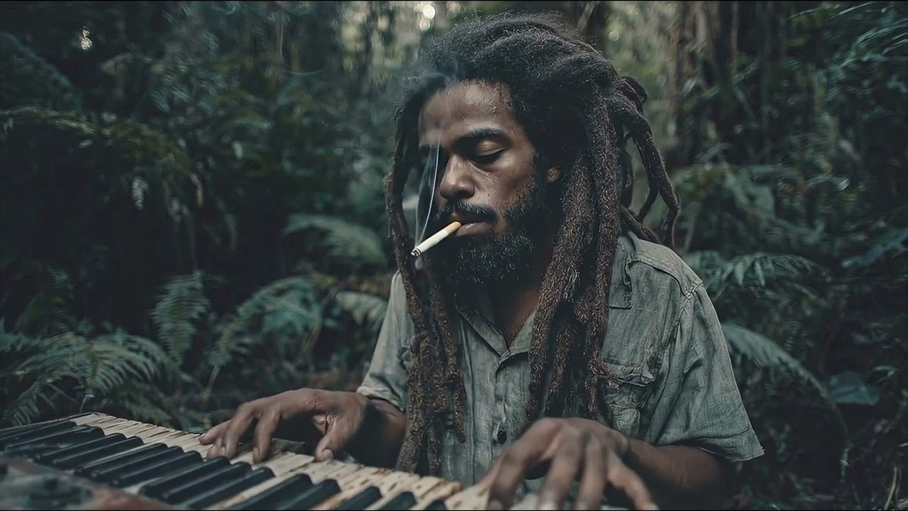 “Keys of the Jungle 🎹🌳 — When Roots Turn Smoke into Reggae 💨🔥”