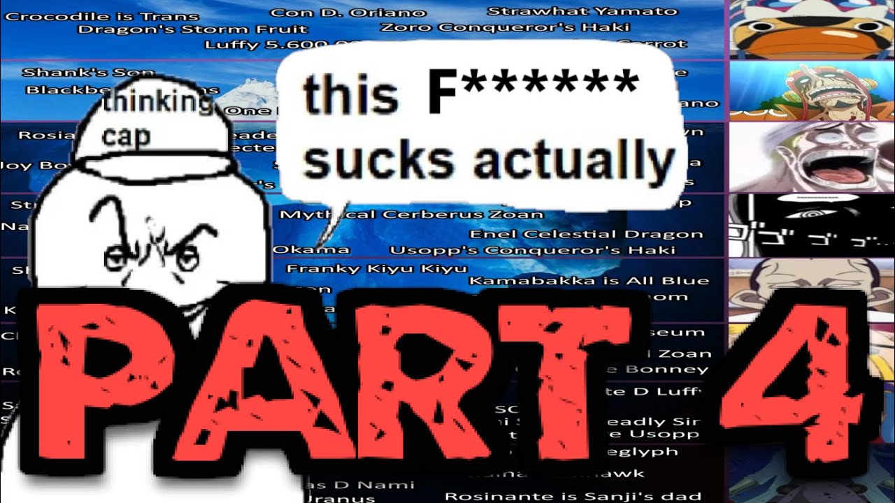 One Piece Theory Tier List By Guys Who Hate Theories : Part 4