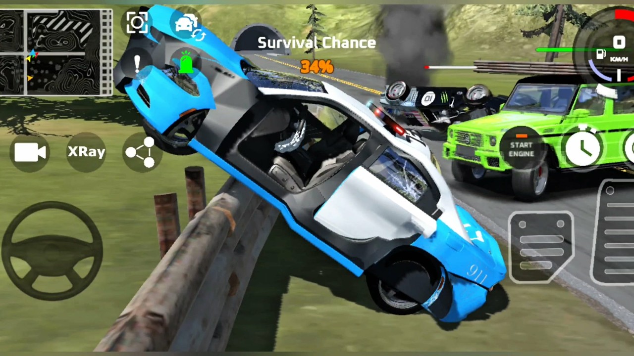 Drive CSX High Speed Car Crashes/Fails/Realistic Impacts : Epic Car Driving Simulator Ep.11