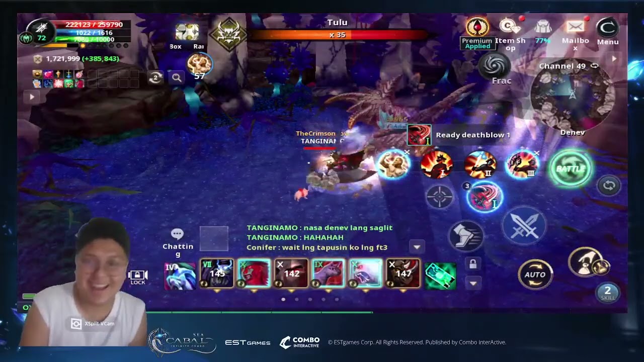 CABAL INFINITE COMBO- STREAM 12